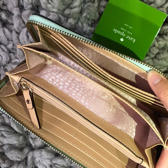 Kate Spade Mint Green Wallet - Picture 3 of 3